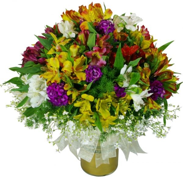 Colorburst Floral Vase